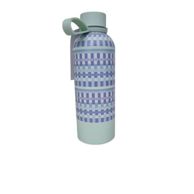 BOTELLA TERMICA 500ML CUADROS