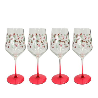 SET 4 COPAS NAVIDAD DISNEY CLASSIC