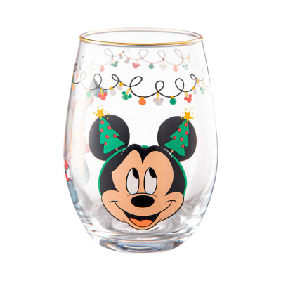 SET 2 VASOS REDONDOS 550ML NAVIDAD DISNEY 2025