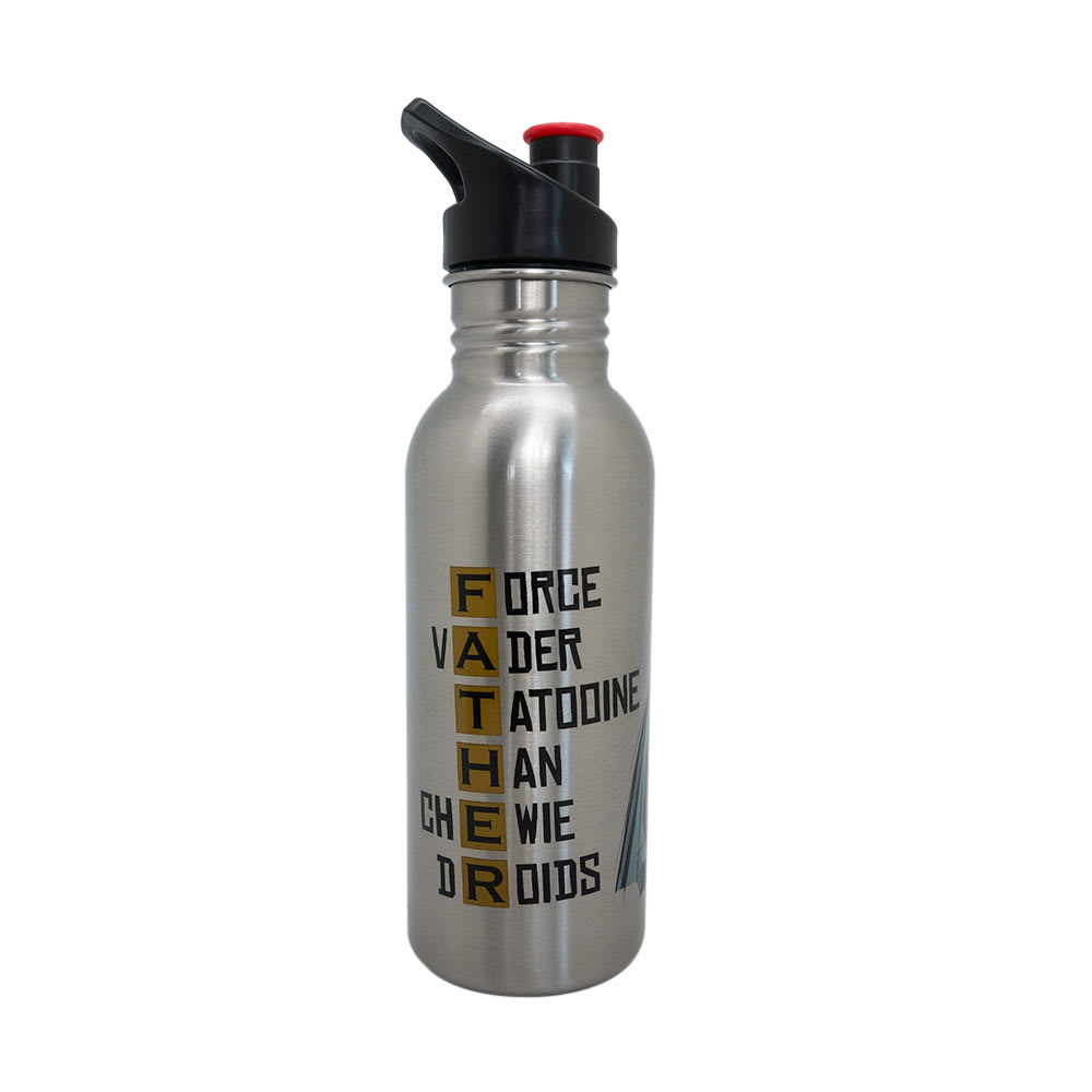 BOTELLA METALICA 600ML STARS WARS2