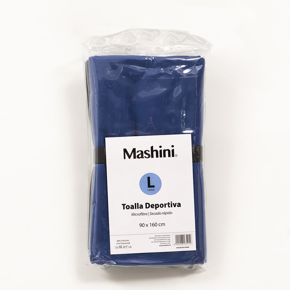 TOALLA DEPORTIVA 90X160 AZUL3