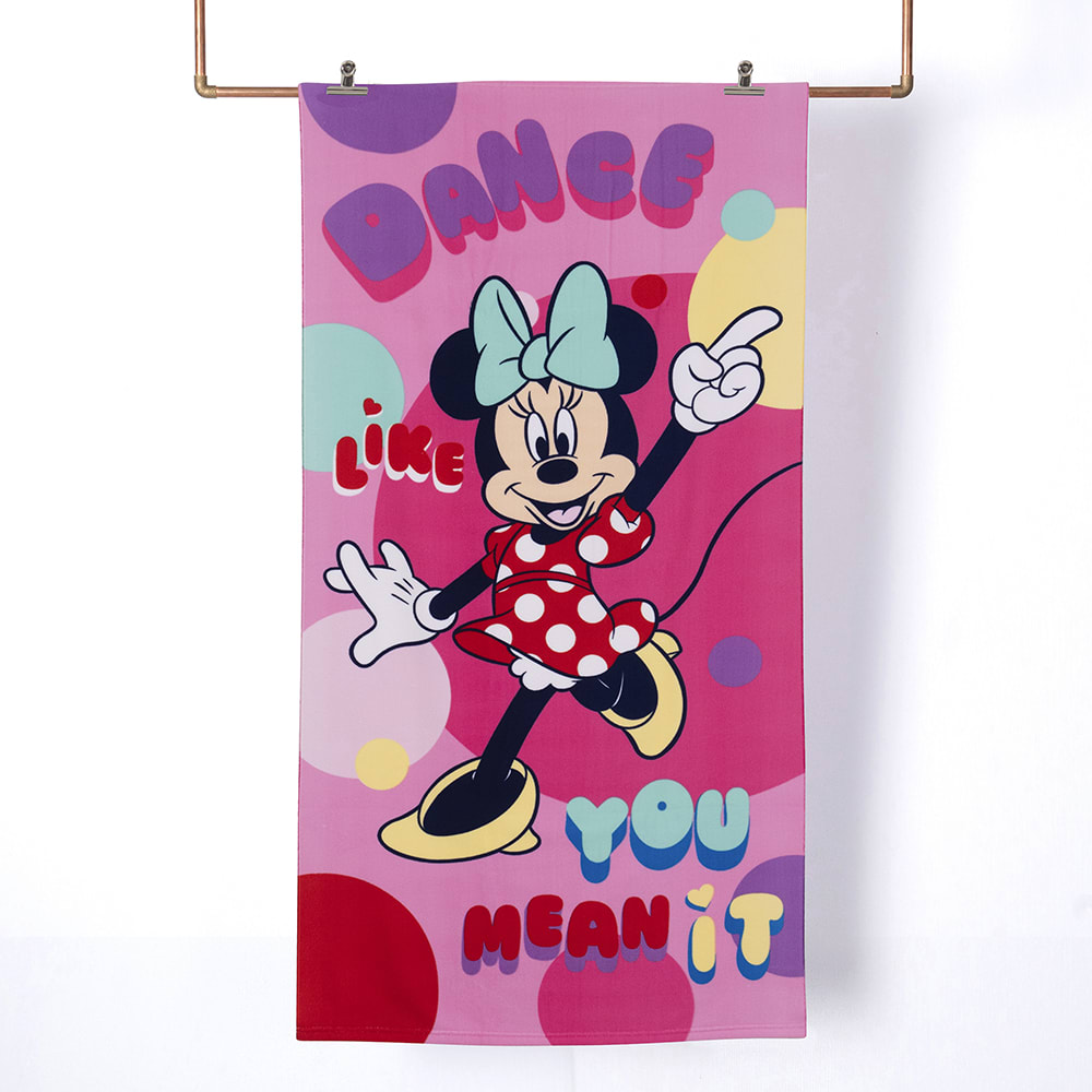 SET TOALLA 70X140 + LENTES DE AGUA MINNIE DANC2