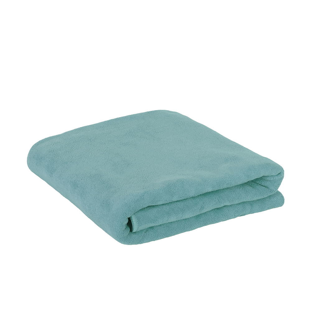 TOALLA DEPORTIVA POLIAMIDA FLUOR 80X160 TURQUESA2