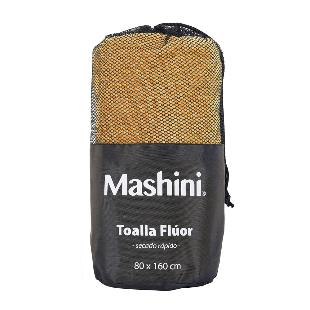 TOALLA DEPORTIVA POLIAMIDA FLUOR 80X160 NARANJO1