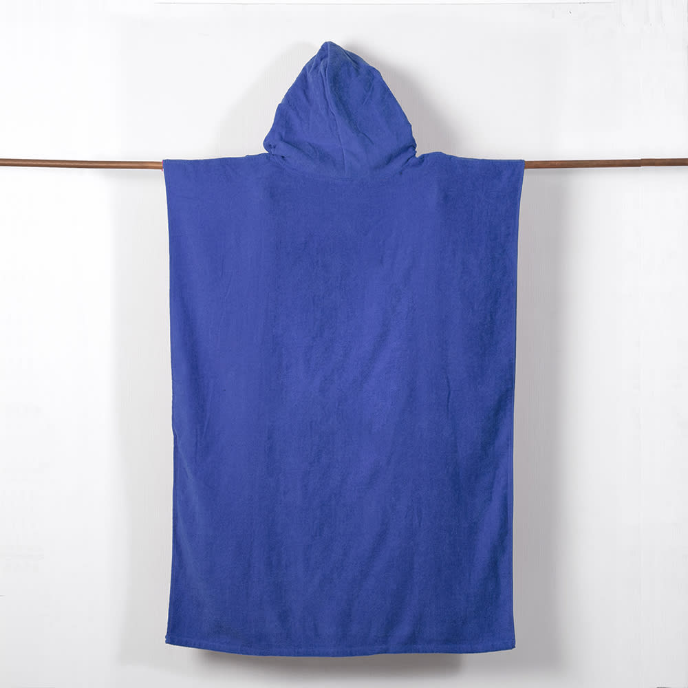 PONCHO PLAYA 70X100 AZUL2