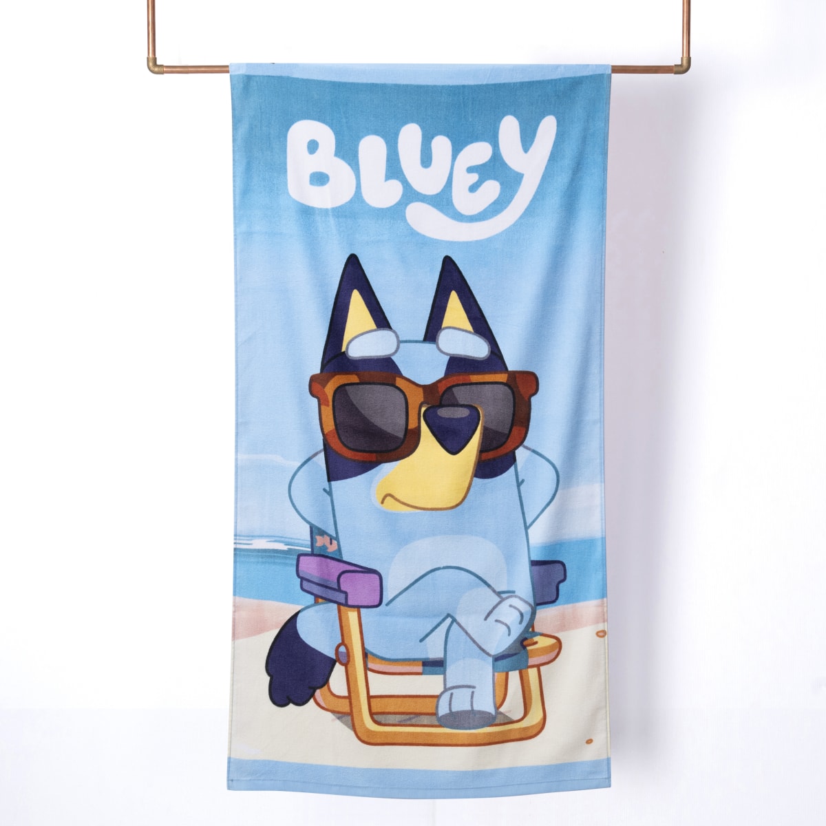 TOALLA PLAYA C/ BOLSO BLUEY NEW1