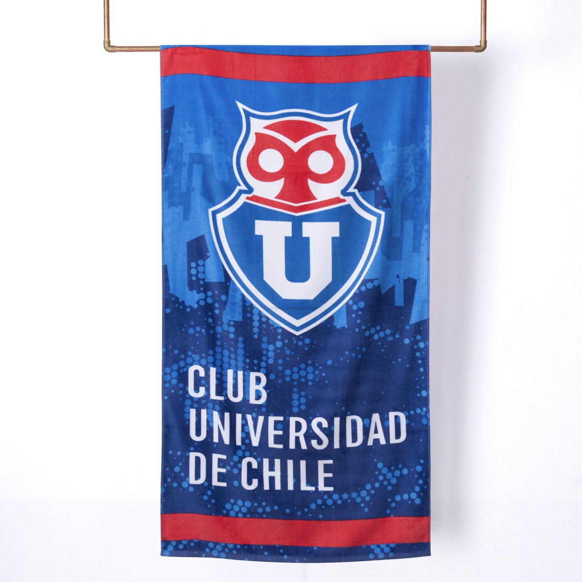 TOALLA PLAYA C/ BOLSO U DE CHILE NEW1