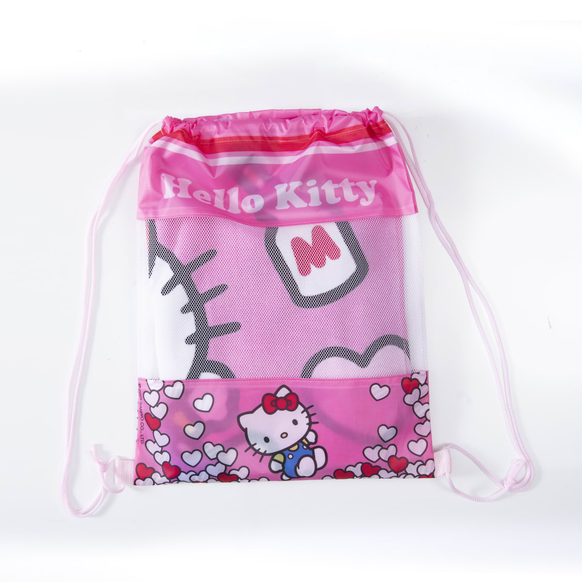 TOALLA PLAYA C/ BOLSO HELLO KITTY LOVE NEW2