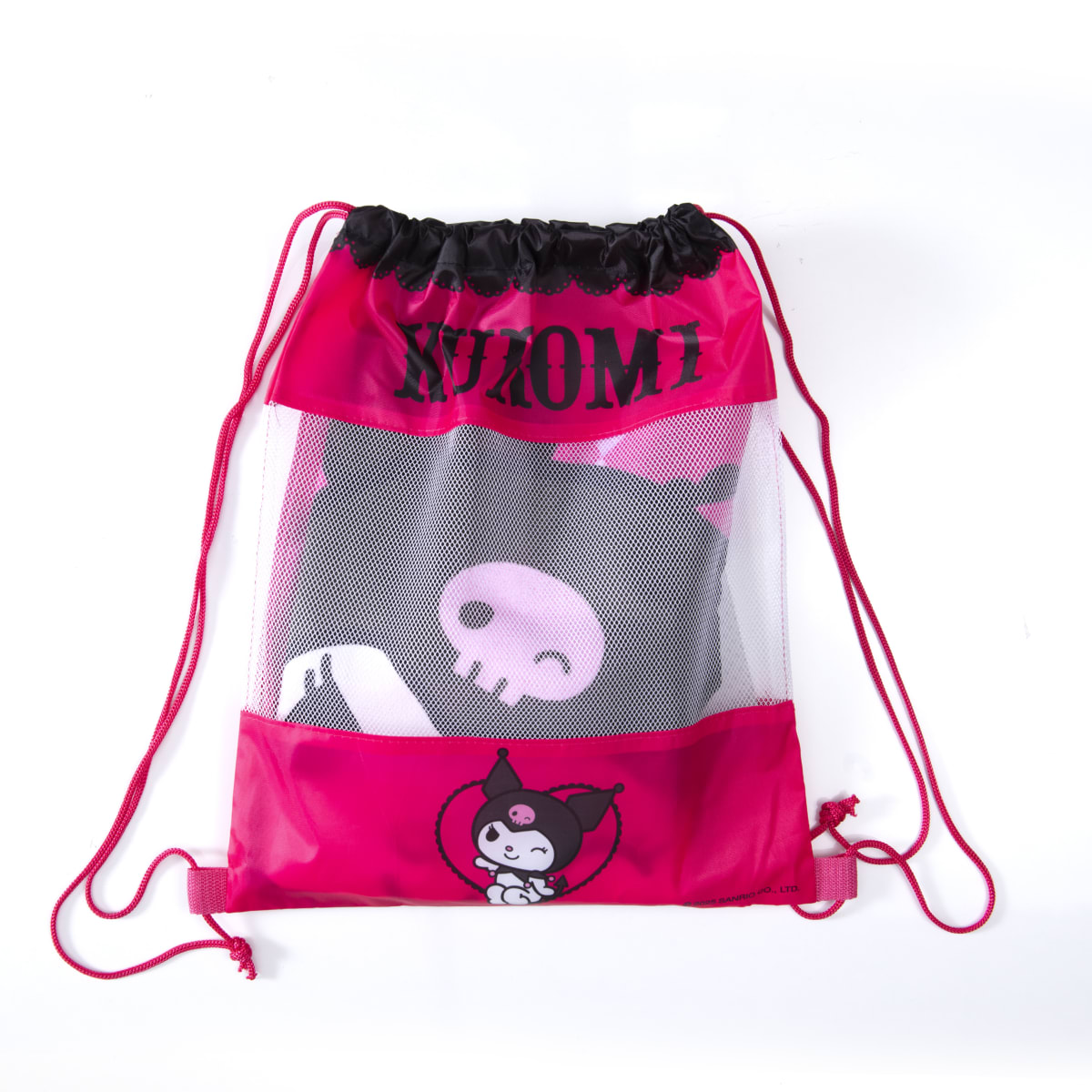 TOALLA PLAYA C/ BOLSO KUROMI NEW2