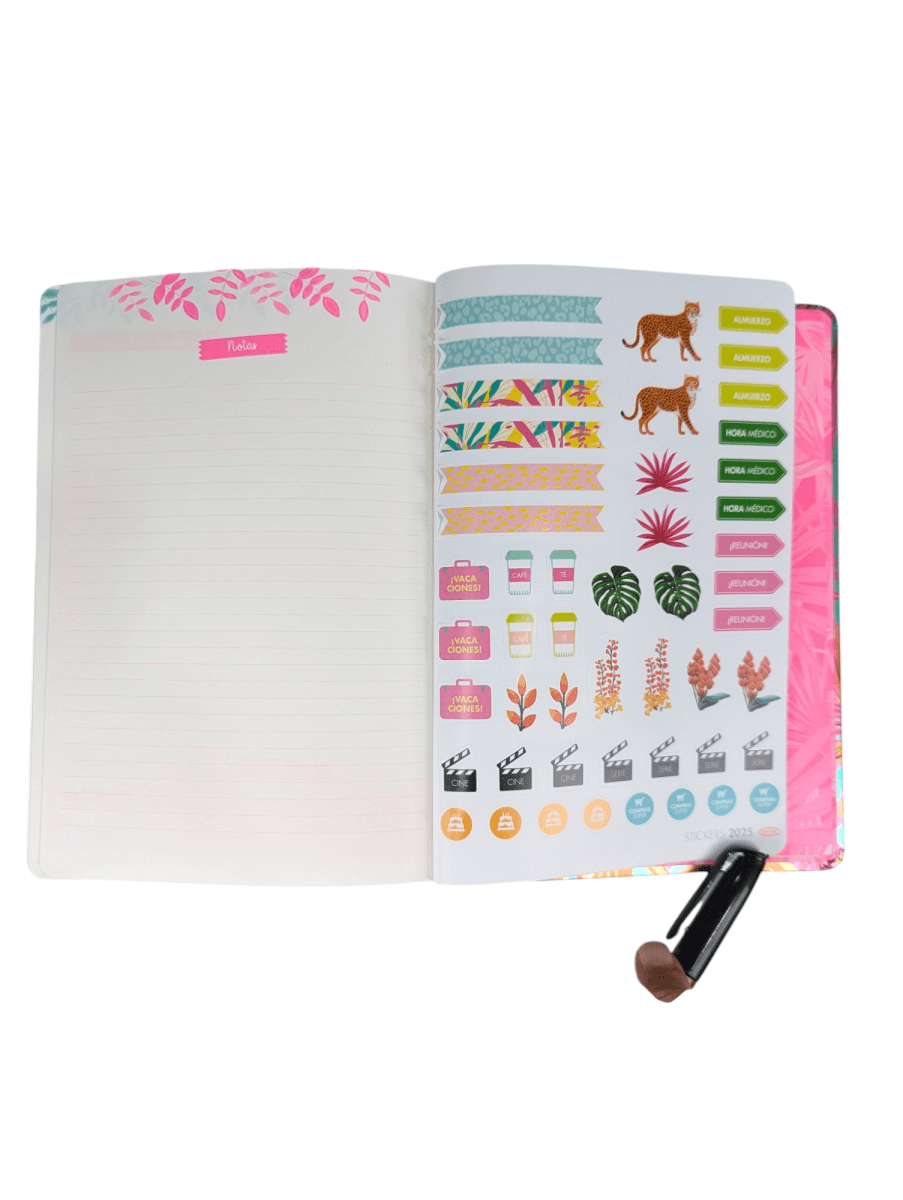 AGENDA DIARIA 2025 FLORAL2