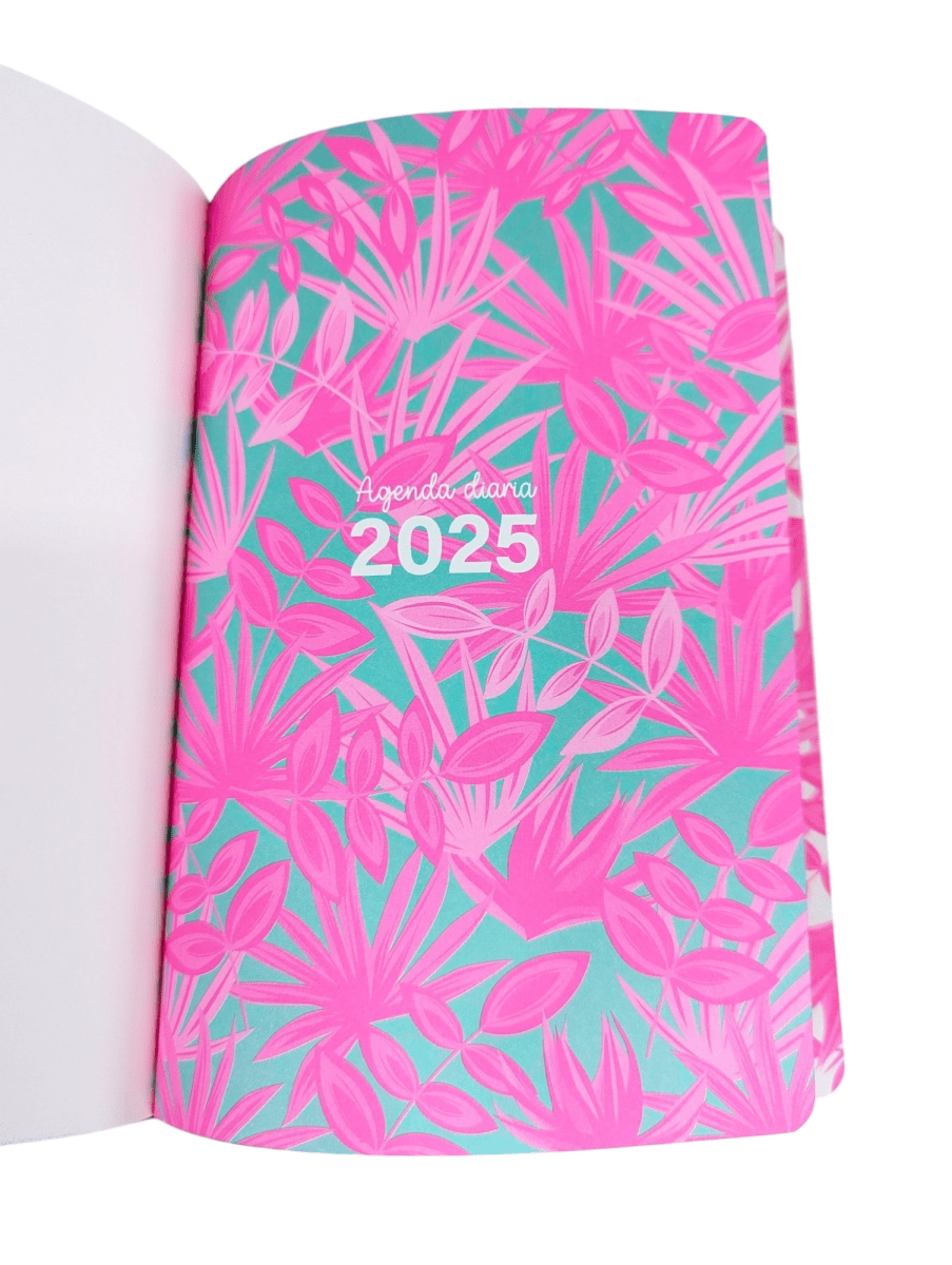 AGENDA DIARIA 2025 FLORAL4