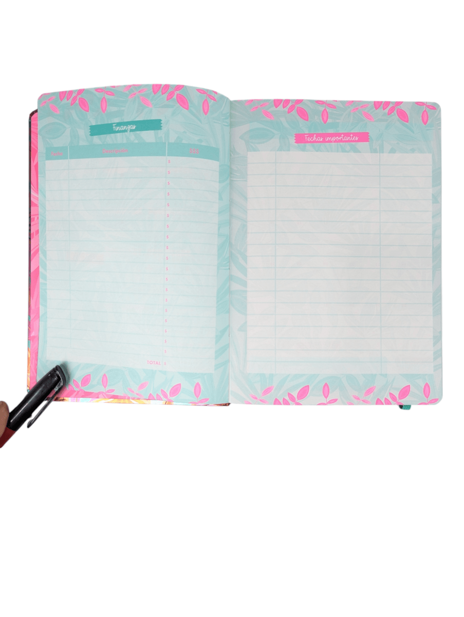 AGENDA DIARIA 2025 FLORAL5