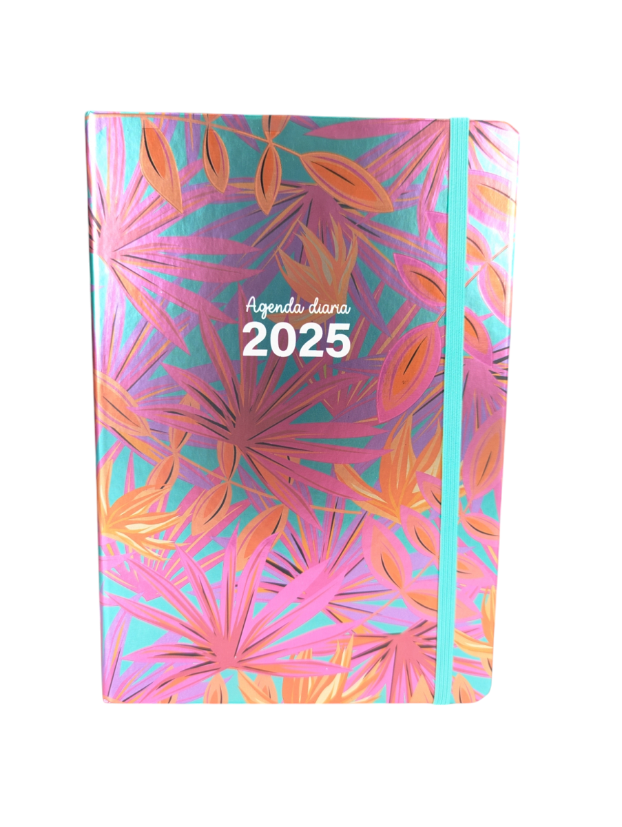 AGENDA DIARIA 2025 FLORAL10