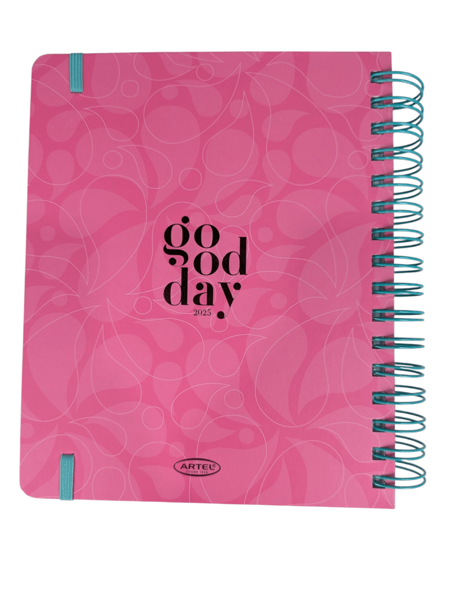 AGENDA DIARIA C/ ESPIRAL GOOD DAY 20257