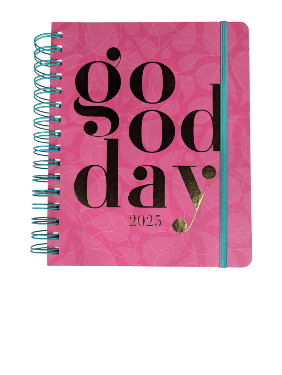 AGENDA DIARIA C/ ESPIRAL GOOD DAY 20252