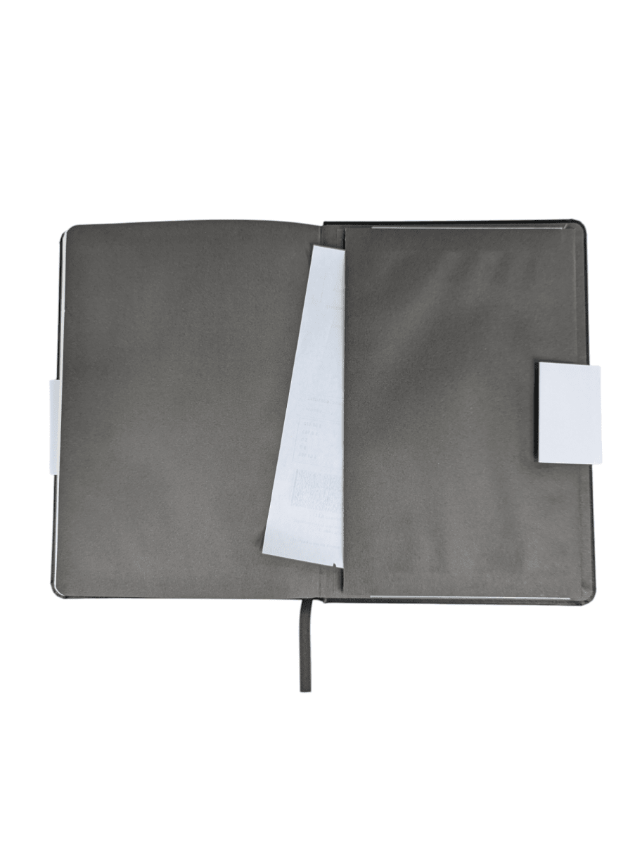 AGENDA SEMANAL A5 NEGRA 14.8 X 21 CM5