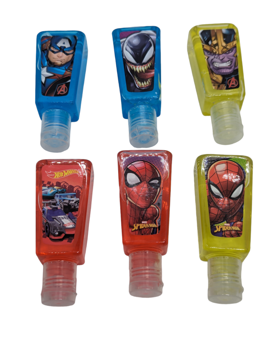 ALCOHOL GEL DISNEY/ MARVEL5