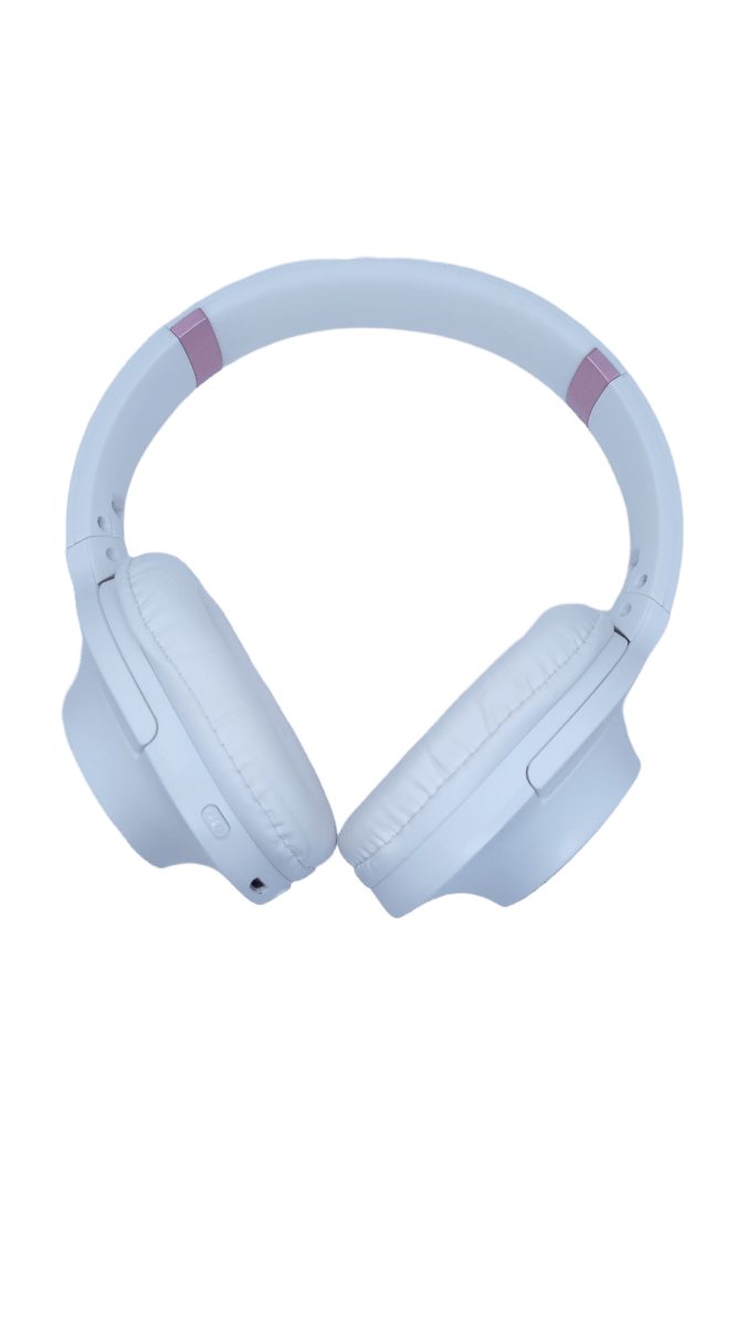 AUDIFONOS HEADSET WIRELESS EJ-1302 BLANCO/ROSA1