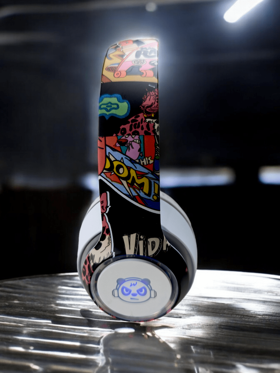 AUDIFONOS HEADSET WIRELESS HI-FI AKS-2501