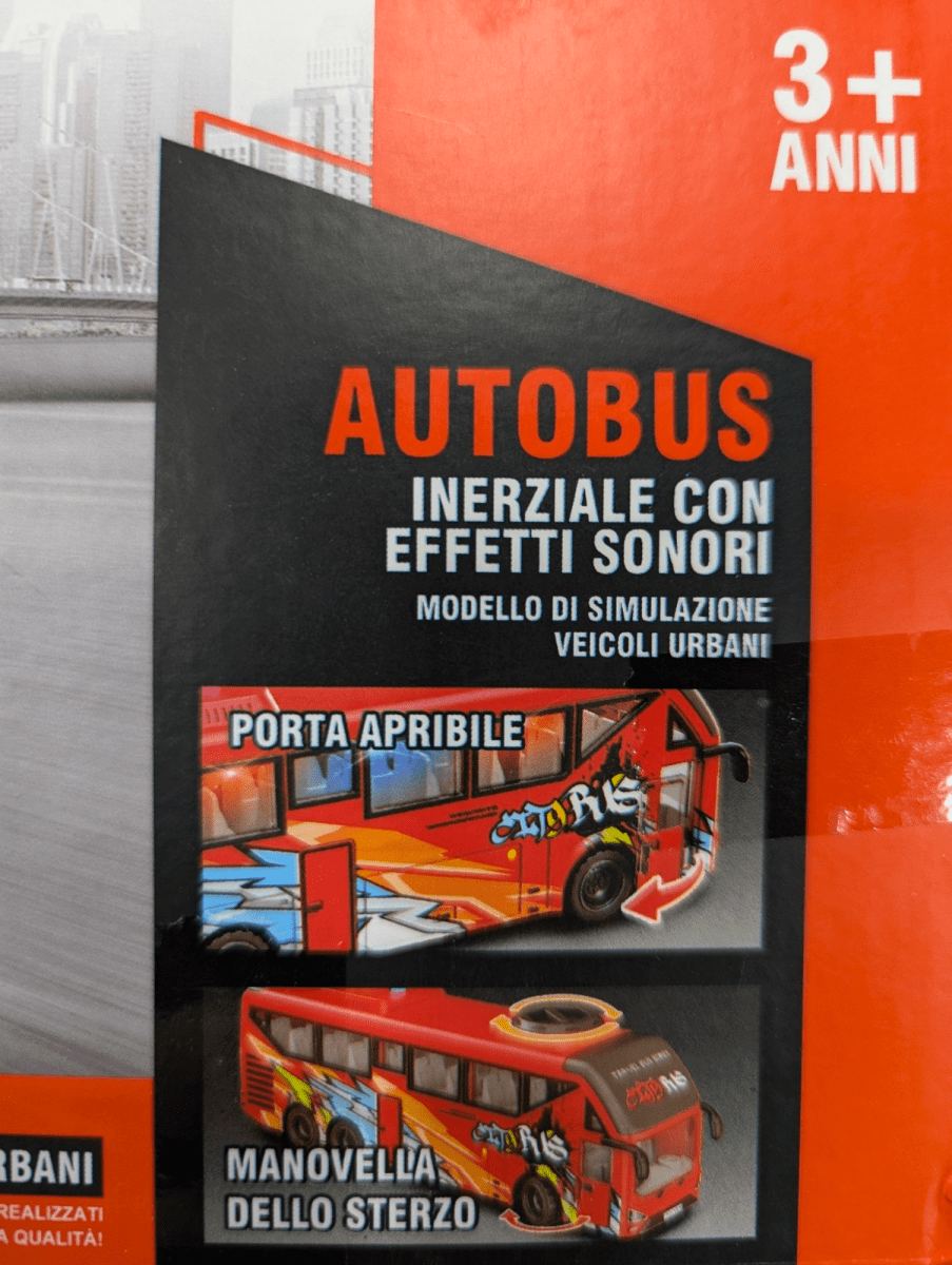 AUTOBUS URBANO ROJO CON LUZ Y SONIDO6