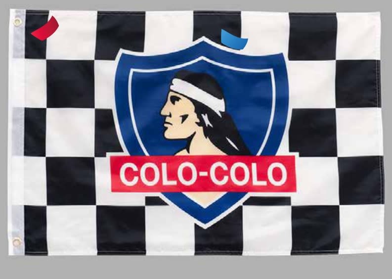BANDERA COLO COLO ESTAMPADA 80x120CM CUADROS1