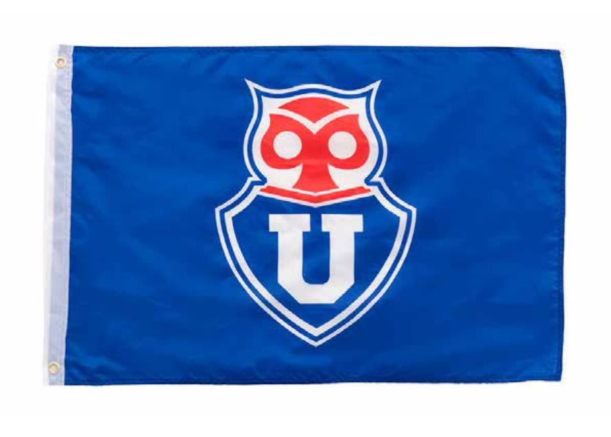 BANDERA U CHILE ESTAMPADA 80x120CM AZUL1