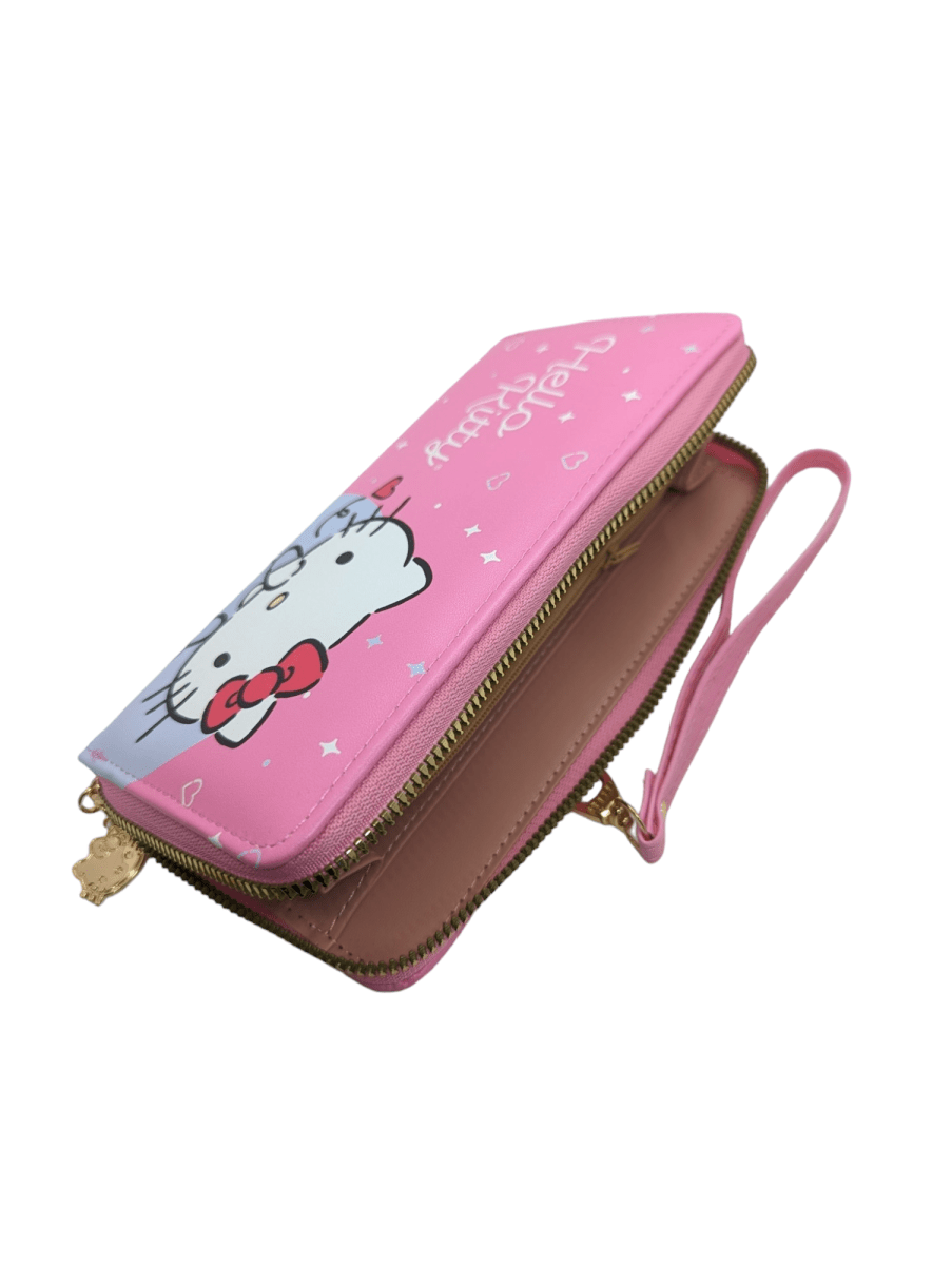 BILLETERA GRANDE HELLO KITTY ROSADA CIRCULO LILA2