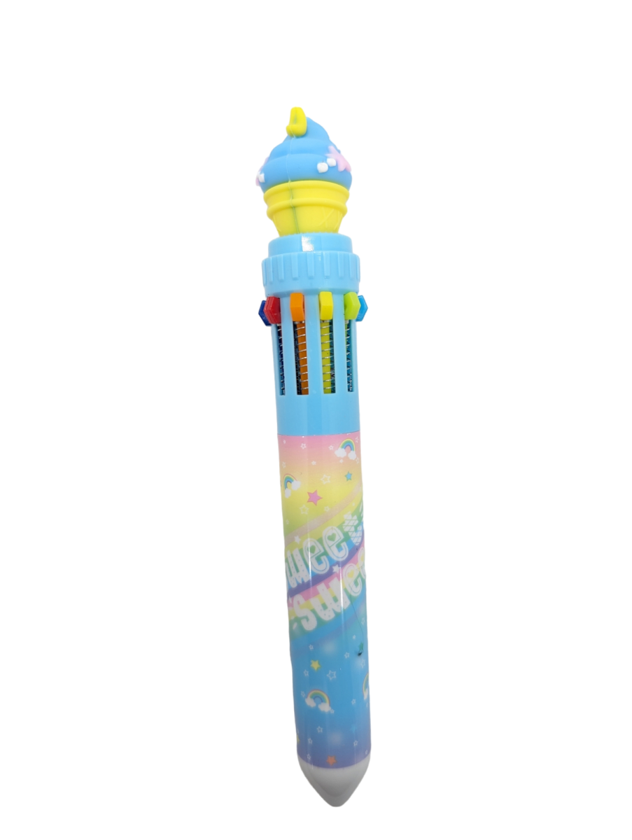 BOLIGRAFOS MULTICOLOR UNICORNIO2