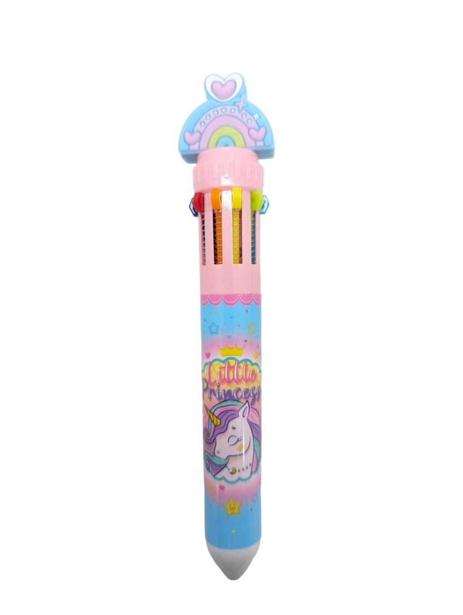 BOLIGRAFOS MULTICOLOR UNICORNIO1