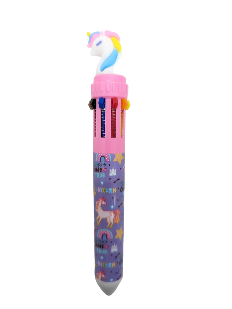 BOLIGRAFOS MULTICOLOR UNICORNIO4