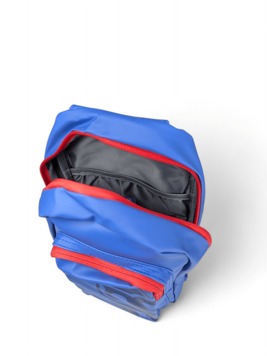 BOLSO CRUZADO GRANDE MOOSE FANATIKOS U DE CHILE - CON MULTIPLES BOLSILLOS Y COMPARTIMIENTO PARA IPAD2