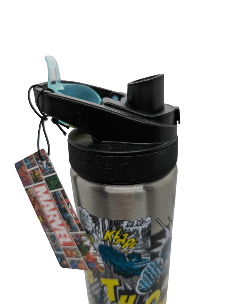 BOTELLA MANGO METÁLICA HULK2