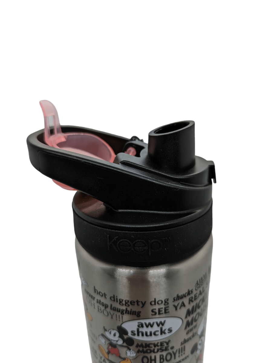 BOTELLA MANGO METÁLICA MICKEY1