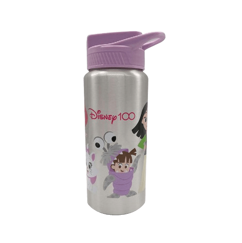 BOTELLA SWITCH METALICA DISNEY 100 AÑOS PARA NIÑA2