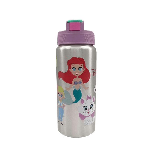 BOTELLA SWITCH METALICA DISNEY 100 AÑOS PARA NIÑA1