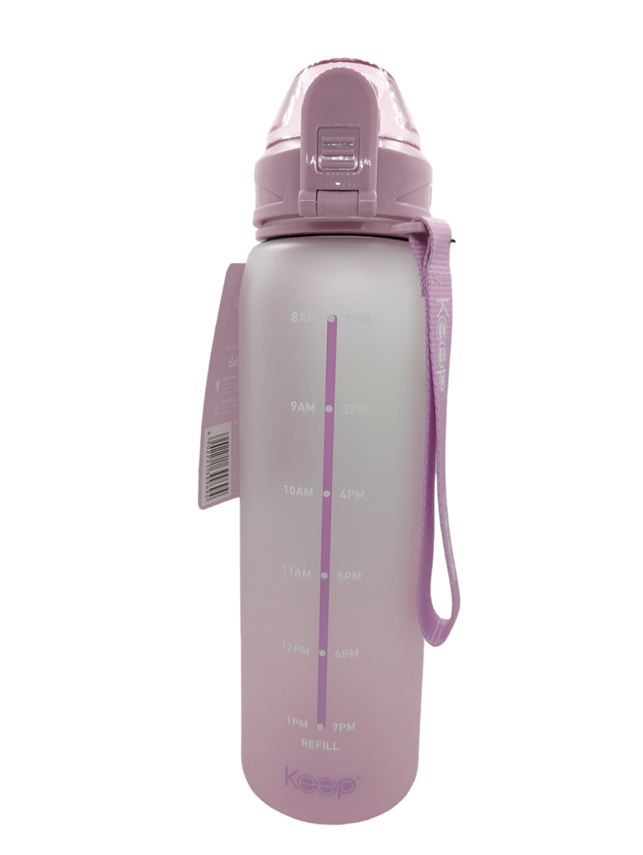 BOTELLA RUBBER 1L KEEP LILA1