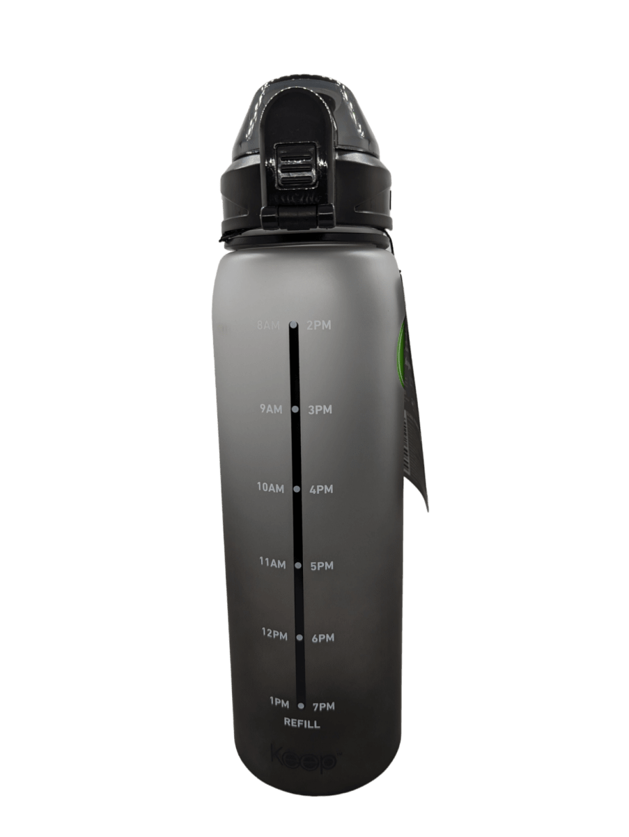 BOTELLA RUBBER 1L KEEP NEGRA1