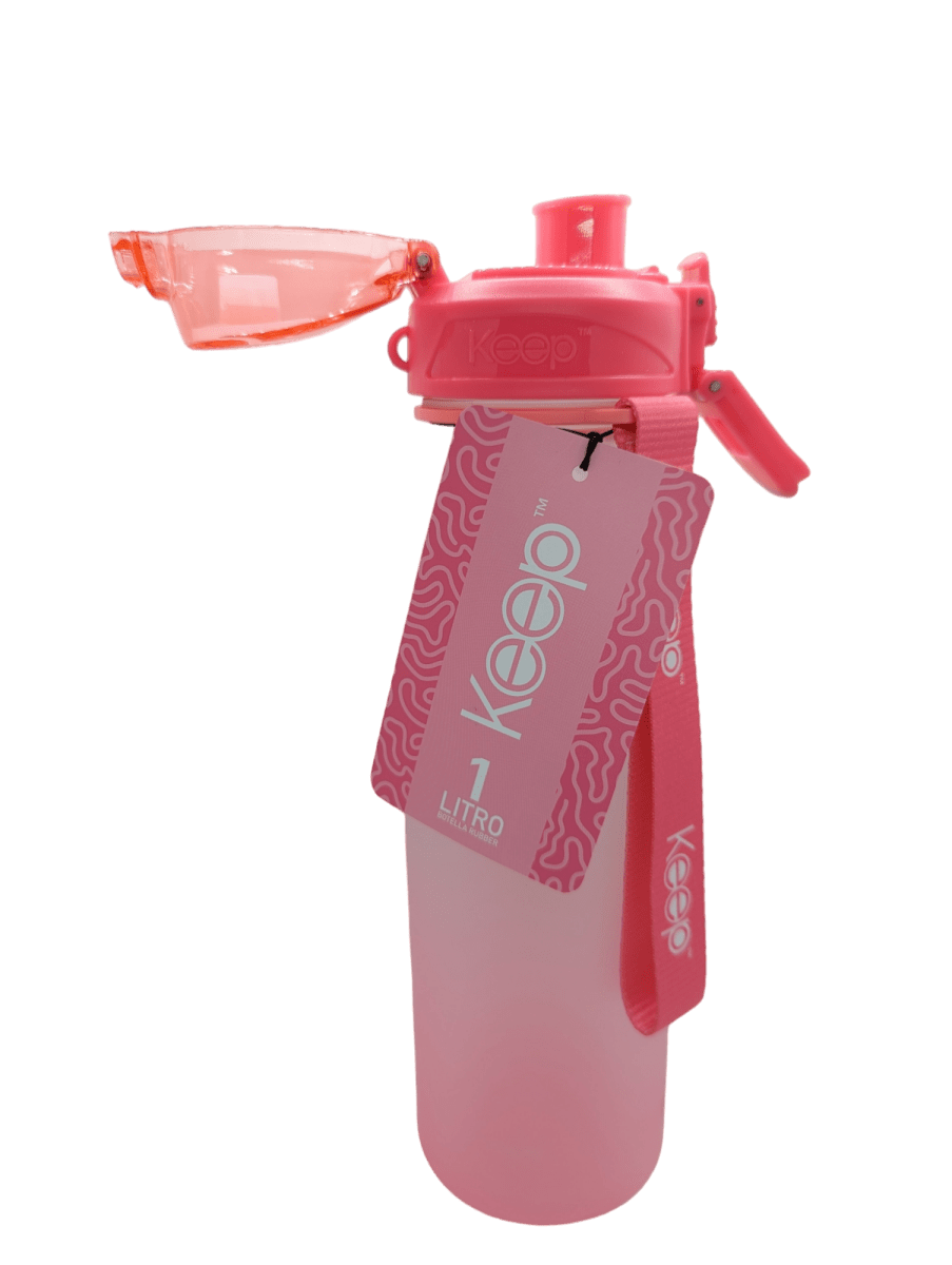 BOTELLA RUBBER 1L KEEP FUCSIA2