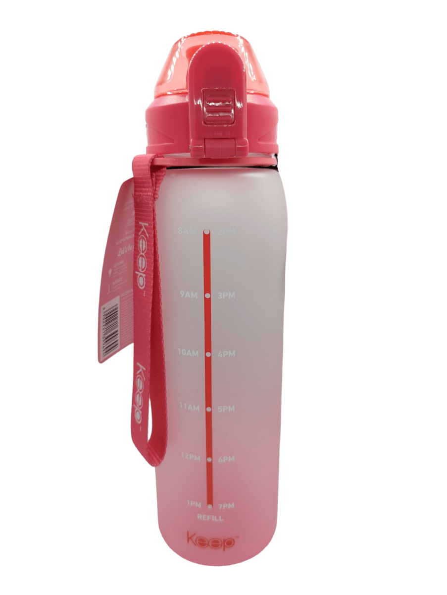 BOTELLA RUBBER 1L KEEP FUCSIA1