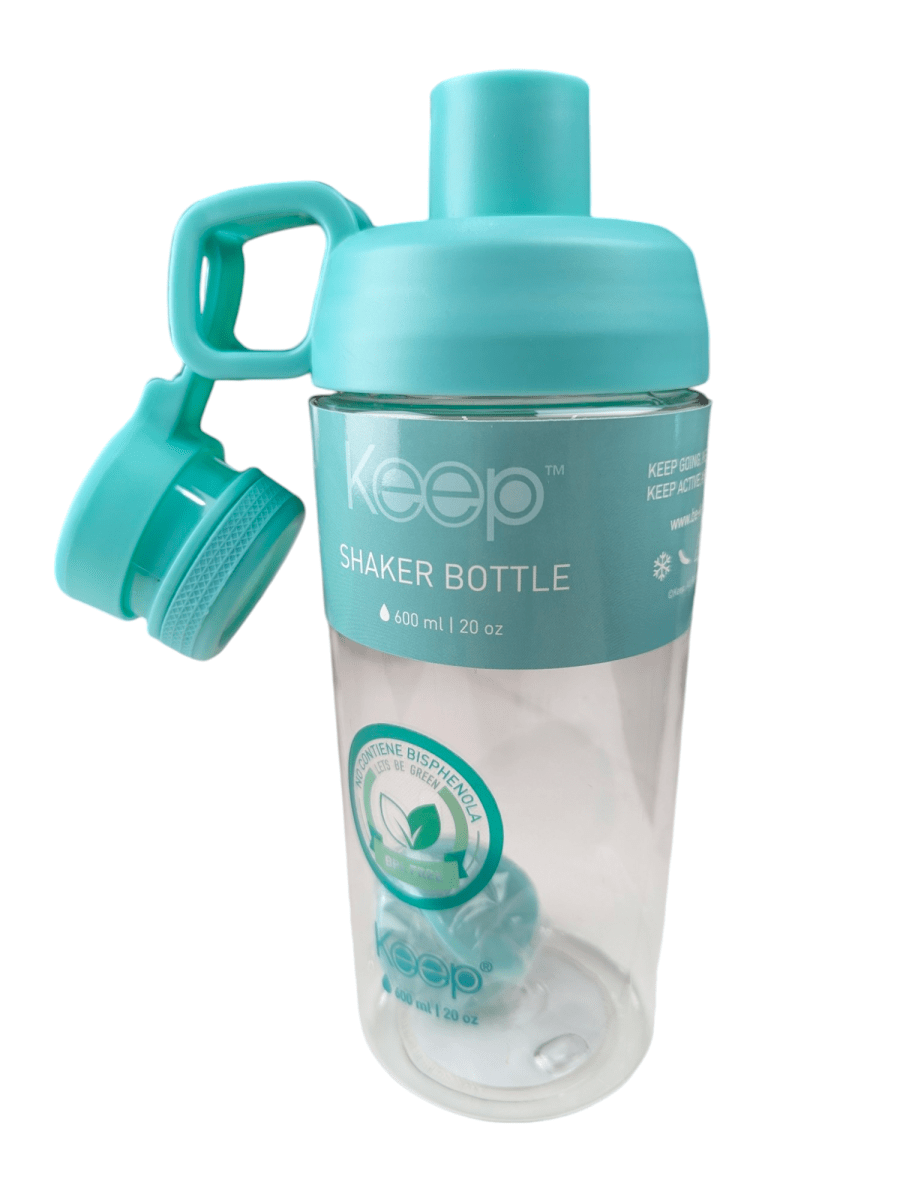 BOTELLA SHAKER 600ML VERDE3