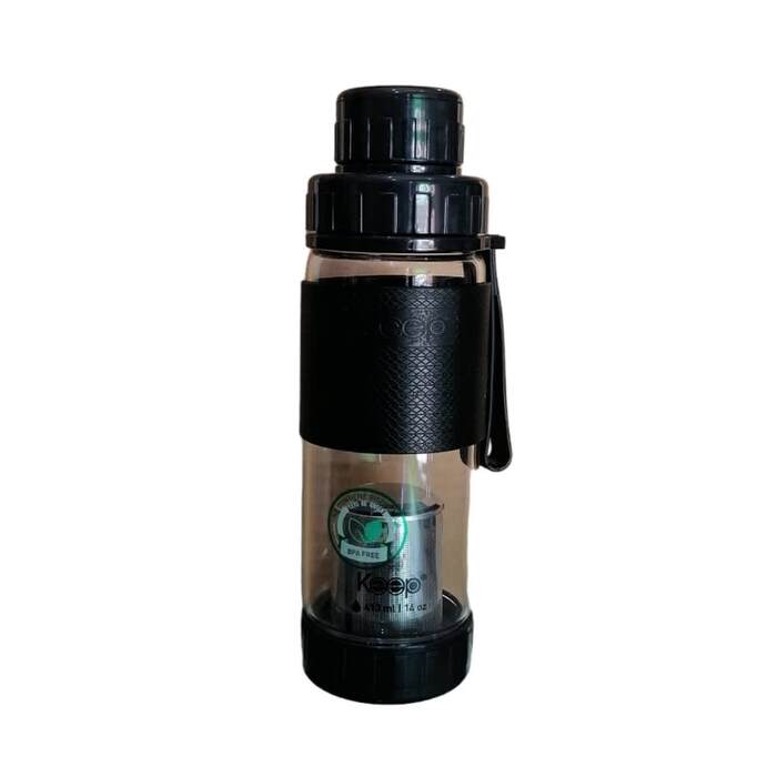 BOTELLA VIDRIO INFUSORA KEEP NEGRO1