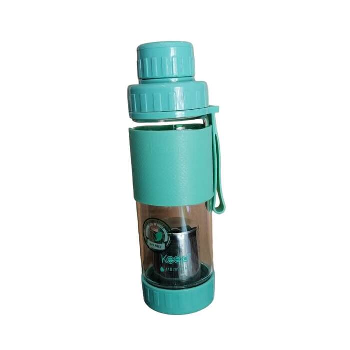 BOTELLA VIDRIO INFUSORA KEEP VERDE1