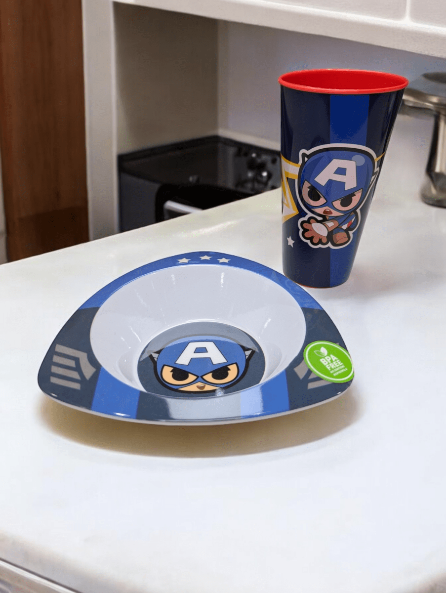 BOWL COLECCION MARVEL CAPITAN AMERICA2