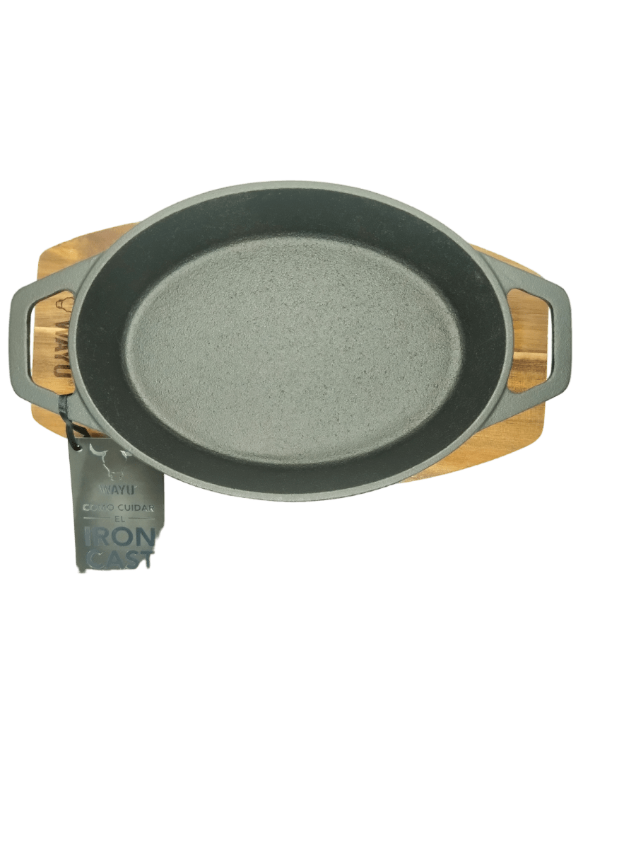 CASEROLA IRON CAST BASE MADERA1