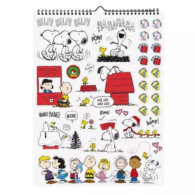 CALENDARIO SNOOPY 2025 40X30 CM4