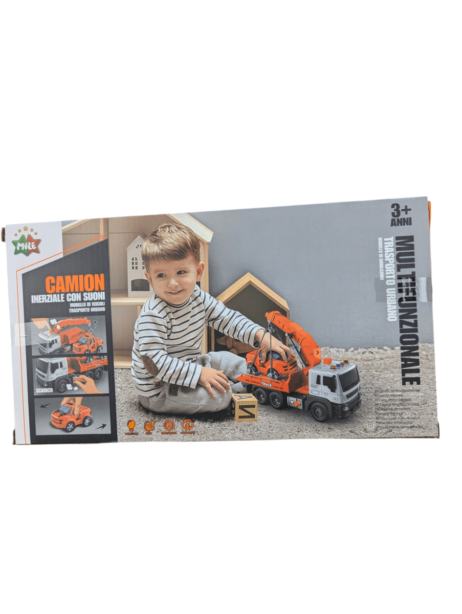 CAMIÓN DE GRUA POLICIA ESCALA 1:16 CON SONIDO Y LUZ ¡SALVA LA CIUDAD!4