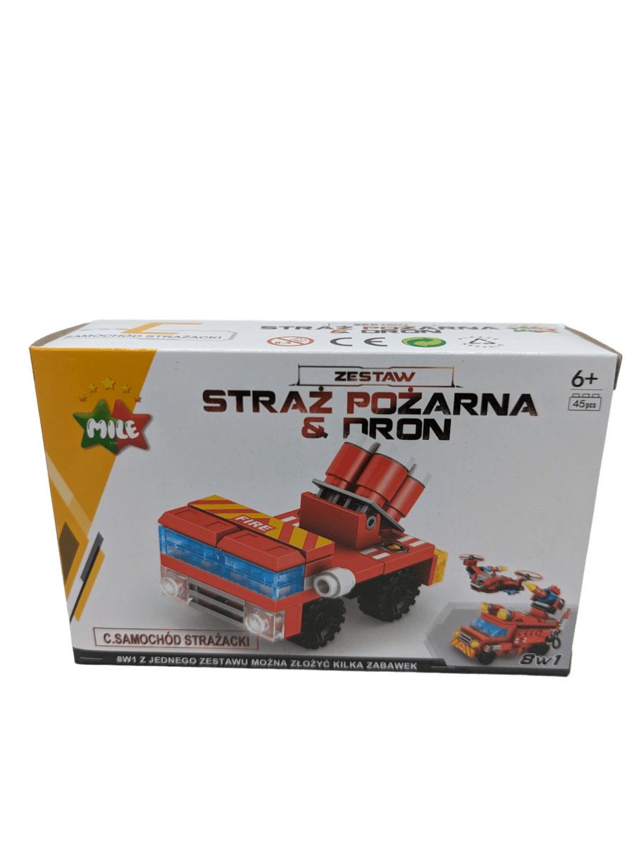 CAMION DE BLOQUES BOMBERO MULTIFUNCION 8 EN 110