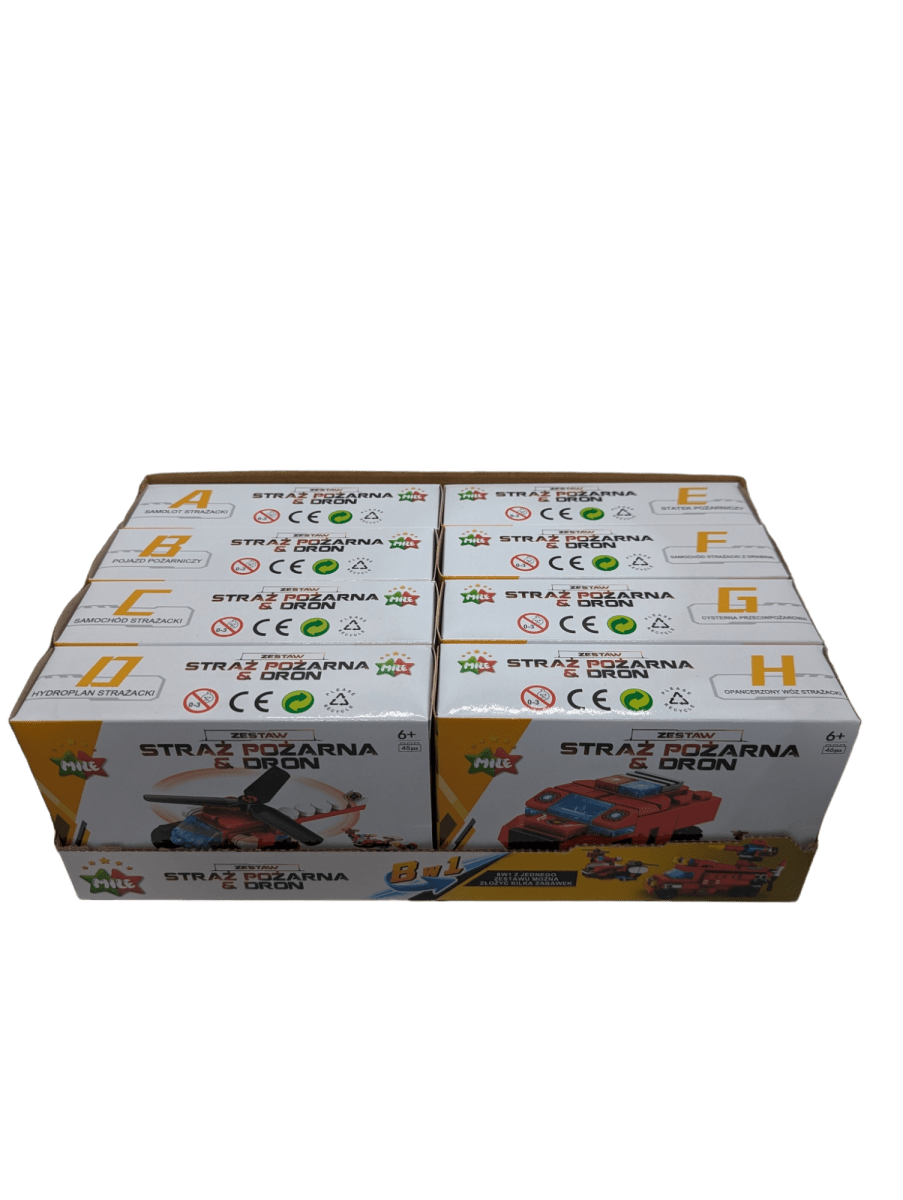 CAMION DE BLOQUES BOMBERO MULTIFUNCION 8 EN 11