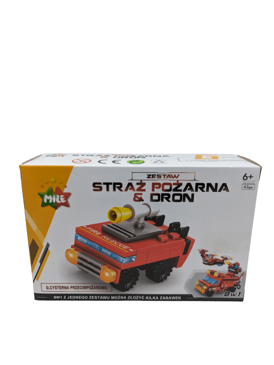 CAMION DE BLOQUES BOMBERO MULTIFUNCION 8 EN 14