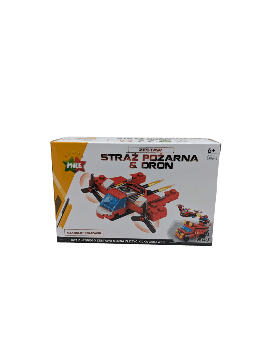 CAMION DE BLOQUES BOMBERO MULTIFUNCION 8 EN 15